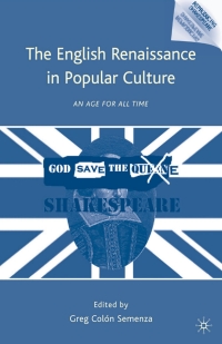 Imagen de portada: The English Renaissance in Popular Culture 9780230100282