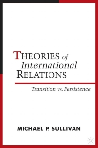 Cover image: Theories of International Relations 9780312230746