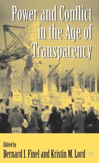 Cover image: Power and Conflict in the Age of Transparency 1st edition 9781349426454