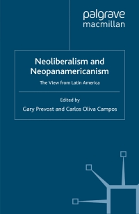 صورة الغلاف: Neoliberalism and Neopanamericanism 1st edition 9781349387755