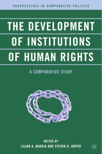 表紙画像: The Development of Institutions of Human Rights 9781403976529