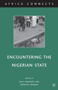 Omslagafbeelding: Encountering the Nigerian State 9780230622340