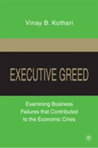 Imagen de portada: Executive Greed 9780230104013