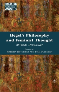 Omslagafbeelding: Hegel's Philosophy and Feminist Thought 9780230621459