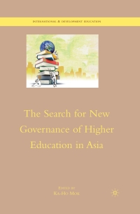 Omslagafbeelding: The Search for New Governance of Higher Education in Asia 9780230620315