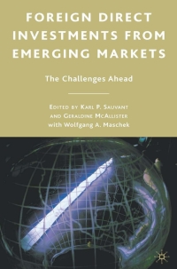 Cover image: Foreign Direct Investments from Emerging Markets 9780230100213