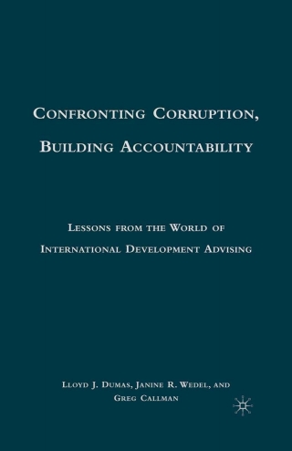 Cover image: Confronting Corruption, Building Accountability 9780230100206