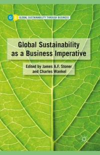 Cover image: Global Sustainability as a Business Imperative 9780230102811