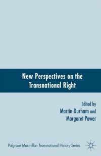 Cover image: New Perspectives on the Transnational Right 9780230623705