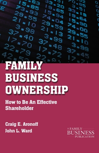 Cover image: Family Business Ownership 2nd edition 9780230112308