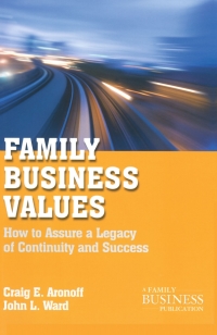 Cover image: Family Business Values 2nd edition 9780230111103