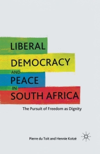 Cover image: Liberal Democracy and Peace in South Africa 9780230108882