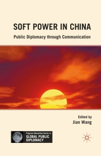 صورة الغلاف: Soft Power in China 9780230108622