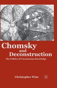 Cover image: Chomsky and Deconstruction 9780230110823