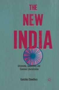 Titelbild: The New India 9780230109513