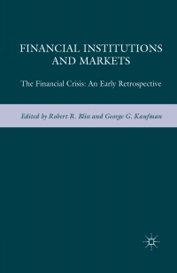 Cover image: Financial Institutions and Markets 9780230108356