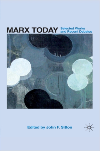 Imagen de portada: Marx Today 9780230102415