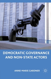 Cover image: Democratic Governance and Non-State Actors 9780230108745
