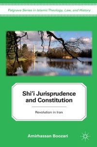 Imagen de portada: Shi'i Jurisprudence and Constitution 9780230110731