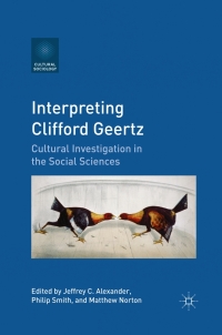 Cover image: Interpreting Clifford Geertz 9780230111714