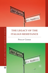 Cover image: The Legacy of the Italian Resistance 9780230114104