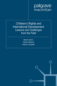 Cover image: Children’s Rights and International Development 9780230606821