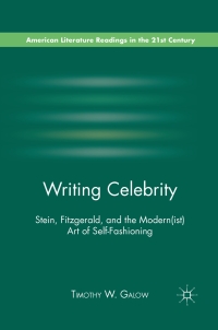 Cover image: Writing Celebrity 9780230112711