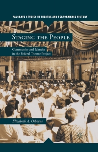 Cover image: Staging the People 9780230113312