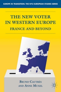 Imagen de portada: The New Voter in Western Europe 9780230107021