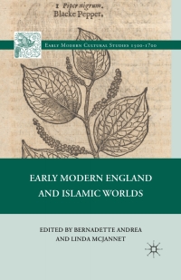 Cover image: Early Modern England and Islamic Worlds 9780230115422