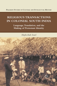 Imagen de portada: Religious Transactions in Colonial South India 9780230105621