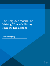 Cover image: Writing Women's History Since the Renaissance 1st edition 9780333726686