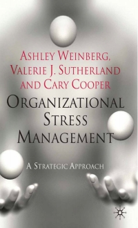 Cover image: Organizational Stress Management 9780230203921
