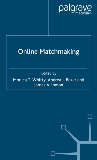 Imagen de portada: Online Matchmaking 9781403998491