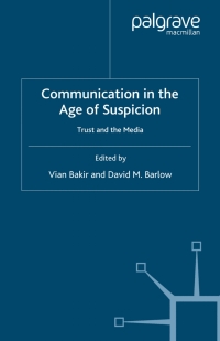 Cover image: Communication in the Age of Suspicion 9780230002548