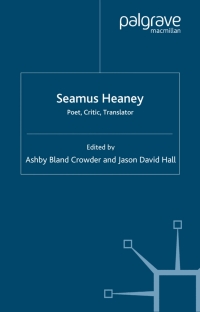 表紙画像: Seamus Heaney 9780230003422