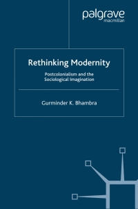 Cover image: Rethinking Modernity 9780230227156