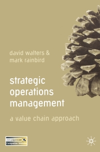Immagine di copertina: Strategic Operations Management 1st edition 9780230507654