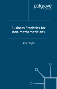 Imagen de portada: Business Statistics 2nd edition 9780230506466