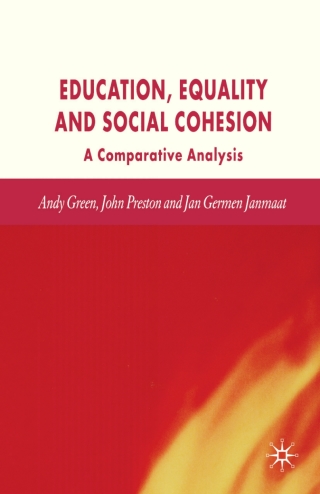 Cover image: Education, Equality and Social Cohesion 9781403987976