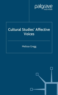 Imagen de portada: Cultural Studies' Affective Voices 9781403999023