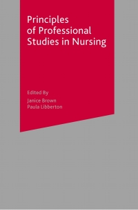 Cover image: Principles of Professional Studies in Nursing 1st edition 9781403942234