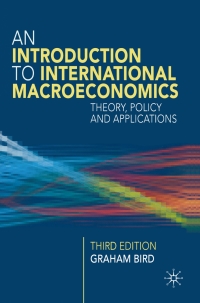 Cover image: An Introduction to International Macroeconomics 3rd edition 9781403940049
