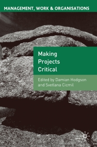 صورة الغلاف: Making Projects Critical 1st edition 9781403940858