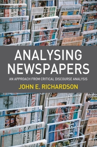 Cover image: Analysing Newspapers 1st edition 9781403935656