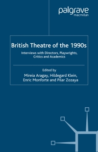 Cover image: British Theatre of the 1990s 9780230005099