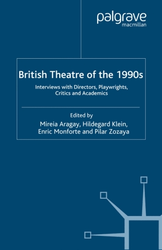 Immagine di copertina: British Theatre of the 1990s 9780230005099