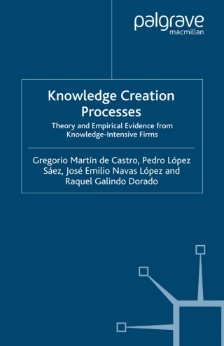 Imagen de portada: Knowledge Creation Processes 9780230013629