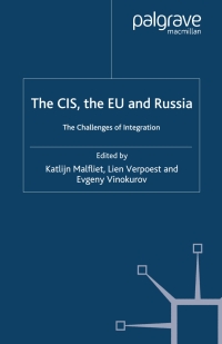 Omslagafbeelding: The CIS, the EU and Russia 9780230521063