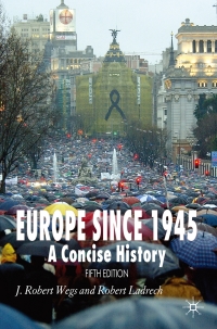 Imagen de portada: Europe Since 1945 5th edition 9781403917904